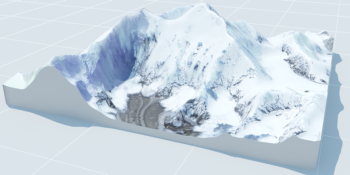 Everest 3d model